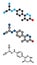 Levosimendan heart failure drug molecule