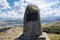 Lewiston, Idaho - July 3, 2019: Memorial for CC Van Arsdol, an engineer, on Lewiston Hill overlook