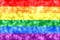 LGBT color blur bokeh for background
