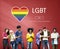 LGBT Community Sexual Rights Equality Concept