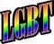 LGBT equality symbols. human slogan. Parade, party, festival event invitation, logo, poster design.