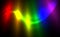 LGBT flag background glowing abstract blurred flares, wavering dark  illustration. Design bisexual, lesbian, transsexual