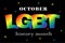 LGBT history month is traditionally celebrated in October. LGBT design