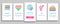 Lgbt Homosexual Gay Onboarding Elements Icons Set Vector