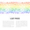 LGBT Pride Line Template