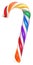 LGBT rainbow sweet lollipop stick cane symbol gift christmas