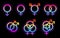 LGBT symbols set