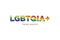 LGBTIQA pride month. Colorful rainbow lgbt flag for gay pride