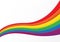 Lgbtq color design, vector illustration.Gay,lesbian,bisexual,homosexual,transsexual human concept.