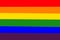 LGBTQ+ flag, Internet icon and label LGBT community,
Illustration image