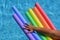 LGBTQ Pride week, rainbow colours