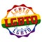 Lgbtq sign or stamp