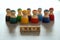LGBTQ word on wooden blocks with diverse people