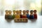 LGBTQ word on wooden blocks with diverse people