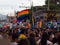 LGBTQI march gay parade homosexual transsexual lesbian bisexual queer pride celebration event in Medellin Colombia