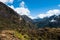 Lhotse and Ama Dablam peaks: Himalaya landscape