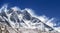 Lhotse is fourth highest mountain in world at 8,516m 27,940 ft .Himalaya, Nepal