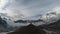 Lhotse and Nuptse Mountains. Himalaya, Nepal.