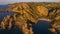 Li Cossi Beach in Sardinia coast.