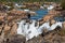 Li Phi waterfall in Laos