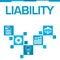 Liability Blue Squares Symbols