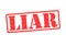 LIAR Rubber Stamp