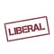 Liberal rectangular stamp.