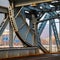 The Liberation Bridge Jiefang  in front of Tianjin Station, Tianjin, China