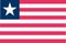 Liberia flag .