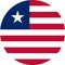 Liberia Flag illustration vector eps