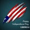 Liberia Independence Day Patriotic Design.