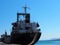 Liberian Tankers Anchored In Heraklion Crete Greece
