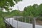 Liberty Bridge in Falls Park on the Reedy