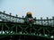 Liberty Bridge over the Danube River in Budapest, Hugary.