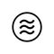 Libra coin icon, Crypto currency virtual electronic money.