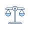 Libra related vector icon