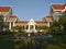 Library of Chulalongkorn University. Aerial view