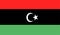 Libya Flag Vector Illustration EPS