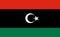 Libya flag vector.Illustration of Libya flag