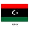 Libya flags icon vector design symbol of country