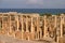 Libya Tripoli Leptis Magna Amphitheater