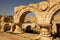 Libya â€“ Leptis Magna, detail of a arcs