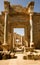 Libya â€“ Leptis Magna, detail of a gate