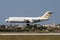 Libyan Fokker F-28 on finals