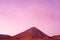 Licancabur volcano at sunset in San Pedro de Atacama, Chile