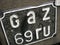 License plate. Old car number. Inscription GAZ 69 ru