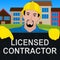 Licensed Contractor Showing Qualified Builder 3d Illustration