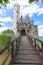 Lichtenstein castle with a bridge