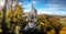 Lichtenstein castle Germany Europe panoramic view