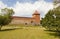 Lida Castle (the Gedimina Castle). Lida. The Grodno region. Belarus.